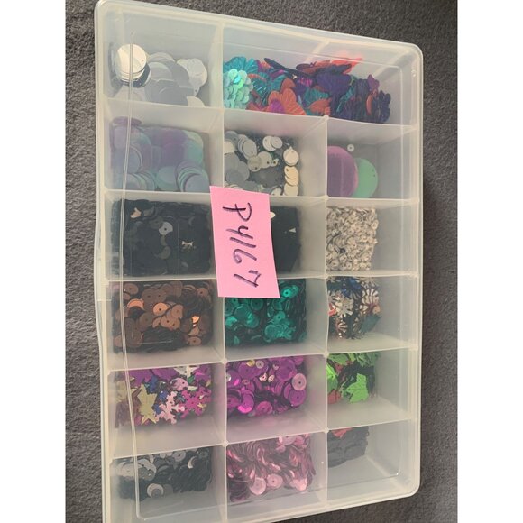Assorted Sequins & Shapes Craft Box Jewelry Crafts - Picture 11 of 11